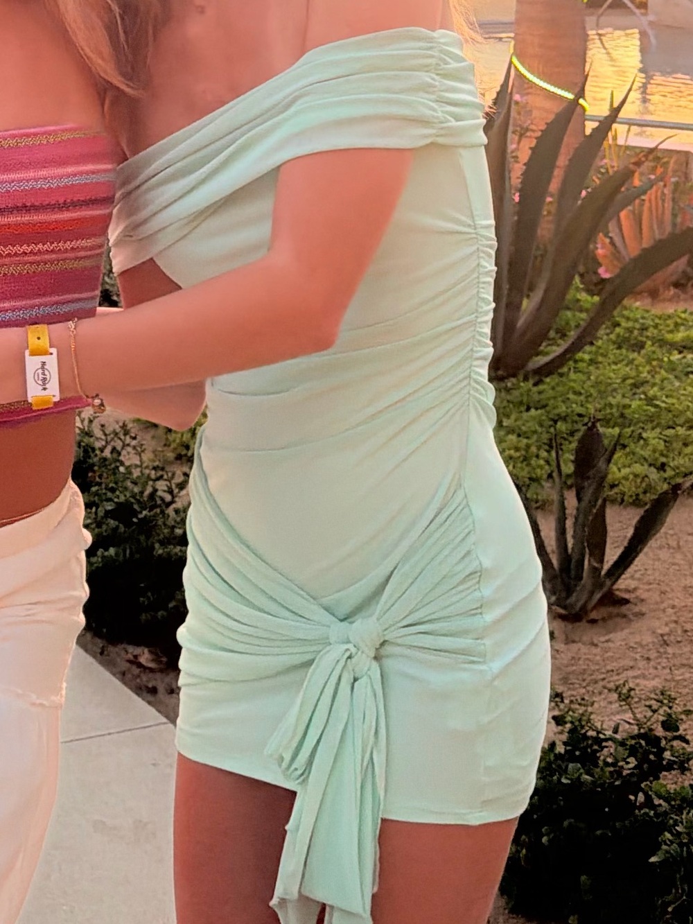 Mint Mini Dress